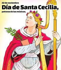 Santa Cecilia | Patrona de la musica, Imagenes de santos catolicos, Santa  cecilia