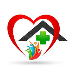 Unión Médica De La Salud De La Familia, Corazón Del Amor Y Cuidado En Una  Cruz Roja Del Corazón Y Elemento Del Vector Del Icono D Ilustración del  Vector - Ilustración de